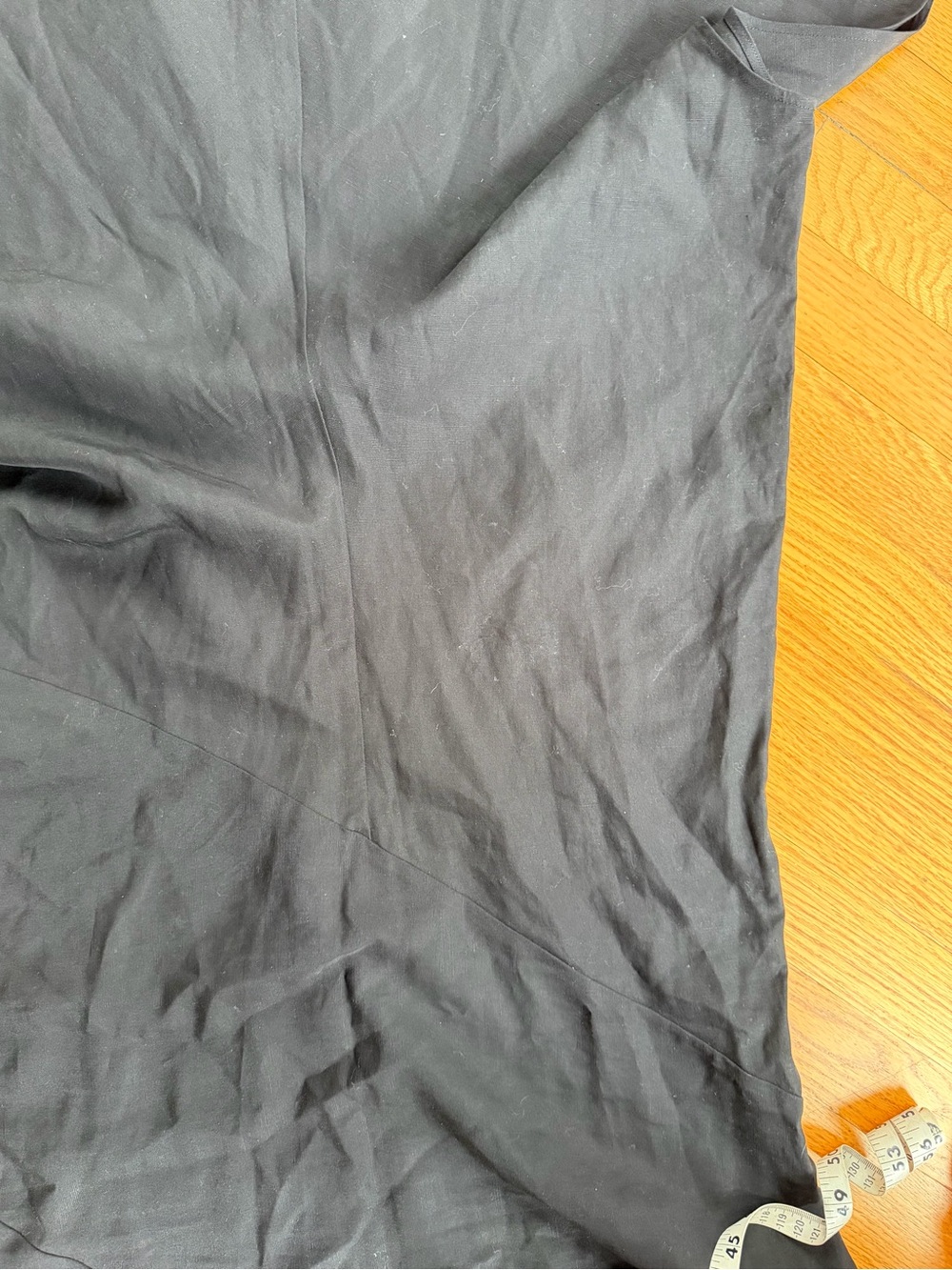COS Asymmetric Tencel/Lyocell Dress - Picture 7 of 9